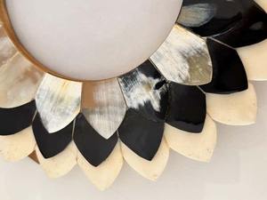 Best Quality Buffalo Horn Photo <b>Frame</b> Hand Made Natural Buffalo Horn for Wall and Home Decoration Finest Quality Photo <b>Frame</b> - Product Image 2