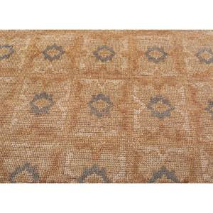 Alfombras de Lana Anudadas a Mano de Gran Tamaño Erbe, Alfombra Rectangular Abstracta Geométrica Roja y Naranja para Pasillo, Entrada, Hogar, 9x12 - Product Image 3