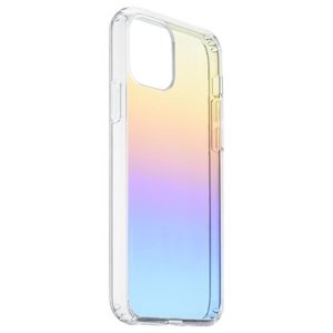 Funda de teléfono iridiscente Prisma para iPhone 14, cubierta protectora con diseño degradado transparente - Product Image 1