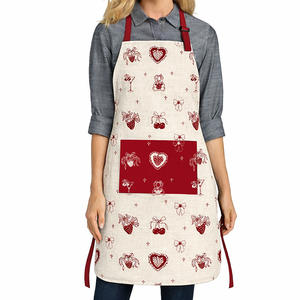 Delantal de Cocina Personalizado, Ecológico y Moderno, de Algodón y Lino, sin Mangas, Tipo Cintura, para Uso en Cocina y Restaurante - Product Image 1