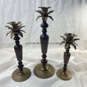 Wedding Table Decoration Centerpiece <b>Candle</b> Stick <b>Holder</b> Set of 3 Lightening Antique <b>Candle</b> <b>Holders</b> Wholesale Table Top <b>Candle</b> - Product Image 1