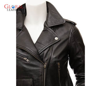 Brando Classic Chaqueta de Cuero para Mujer - Product Image 3