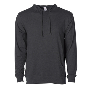 เสื้อสเวตเตอร์ขนแกะย้อมสีผ้าฝ้าย50% 50% โพลีเอสเตอร์สีเทาผสมสามส่วน - Product Image 2