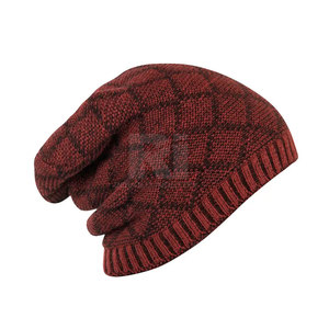 Gorros de tela Jacquard de buena calidad, gorros con diseño de logotipo personalizado, gorros al por mayor, gorros hechos en Pakistán - Product Image 2