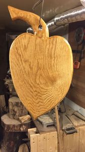 Tablas de cortar de madera gruesas personalizadas tablas de cortar de madera inteligentes para utensilios de cocina regalos de boda de Navidad plato de charcutería de madera - Product Image 5