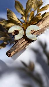 Boucles d'oreilles en corne de buffle pour filles, boucles d'oreilles pour femmes, bijoux en corne, corne naturelle pour femmes, haute qualité - Product Image 3