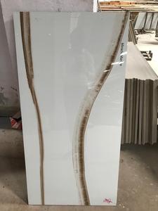 กระเบื้องปูพื้นพอร์ซเลน60x120สำหรับห้องนั่งเล่นสีขาวลายทองลายหินอ่อนดีไซน์ตามสั่งล่าสุด - Product Image 6