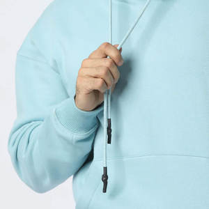 Sudaderas con capucha de lana de invierno ligeras para hombre más vendidas de alta calidad 100% algodón de secado rápido transpirable liso teñido barato precio bajo - Product Image 6