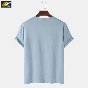 Camisetas de algodón Premium para hombre, camiseta de manga corta, camiseta personalizada de tres colores para hombre, diseño 2024 - Product Image 2