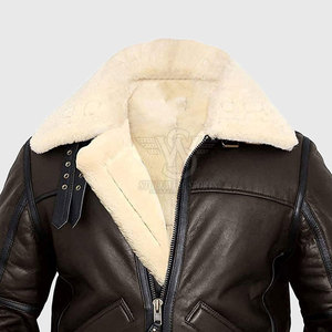 เสื้อแจ็คเก็ตหนังขนสัตว์แขนยาว สินค้าขายดีประจำปี 2025 คุณภาพสูง ดีไซน์ทันสมัย - Product Image 5