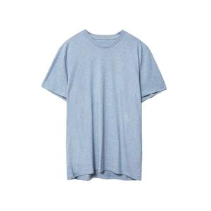 เสื้อยืดผู้ชายสีดำแขนสั้นธรรมดาพร้อมโลโก้หลากสีเสื้อยืดผ้าถักดีไซน์ขนาดใหญ่ออกแบบได้ตามต้องการ - Product Image 1