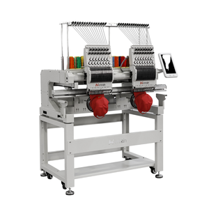 Máquina de Bordar Computarizada Automática de 2 Cabezas CBL, Nueva, Auténtica y Económica, con 1200 RPM - Product Image 1