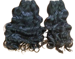 Body Wave Indian Remy Hair Weave Bundles Extremos dibujados dobles - Product Image 1