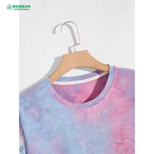 T-shirt pour homme en polyester/coton respirant, écologique, à séchage rapide, coupe classique, vente en gros, meilleur fournisseur, couleur unie pour homme - Product Image 2