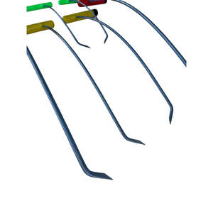 Myvora Edition 6 pièces en acier pour les outils PDR Tip Sharp Single Bend Left & Right Paintless Dent Repair Rods for Body Repair - Product Image 3