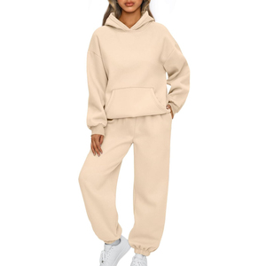 Chándal de algodón 100% para mujer, ropa de entrenamiento transpirable a la moda, estampado para invierno, chándales de entrenamiento cómodos - Product Image 1