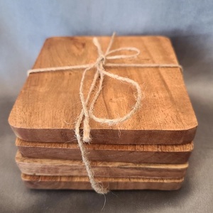 Posavasos de madera redondos personalizados de alta calidad para tazas de café, para el hogar, hoteles y restaurantes, decoración de calidad asegurada - Product Image 5