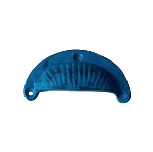 Tiradores de gabinete de hierro fundido desgastado azul de Venta caliente tiradores de cajón de cerámica para uso en cocina y tocador - Product Image 6