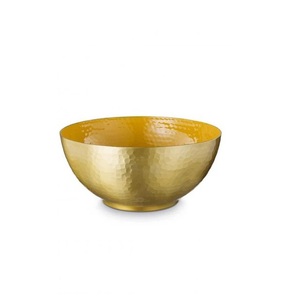 Bols de service de fruits secs en aluminium de conception fantaisie pour table à manger bols de service décoratifs en métal amandes et noix de cajou - Product Image 6
