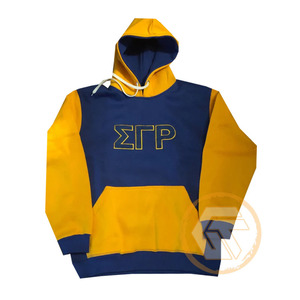 Sudadera con Capucha Personalizada de Algodón y Felpa con Logotipo Bordado de Sigma Gamma Rho, Diseño Griego, Ecológica, de Alta Calidad para Invierno - Product Image 5