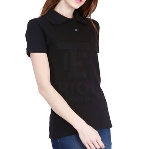 Fabricant pakistanais de polos pour femmes, qualité supérieure, OEM, polos pour femmes sur mesure, prix de gros - Product Image 3
