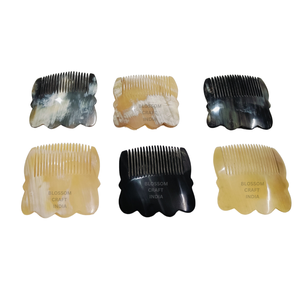 High Grade Horn Comb Best Quality <b>Top</b> Selling Natural Handmade Hair Styling Tool Wholesale Supplier Durable - Product Image 5