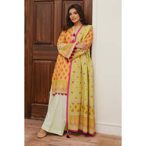 Ensemble chemise et dupatta non cousus en crêpe imprimé, best-seller pour hommes, commande en gros - Product Image 3