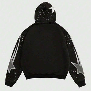 Mejor Precio al por Mayor ORVEX Sudaderas con Capucha Digitales Personalizadas con Logotipo para Hombre, Otoño, 100% Algodón, Manga Larga, Hombros Caídos, Transpirables, Corte Holgado - Product Image 3