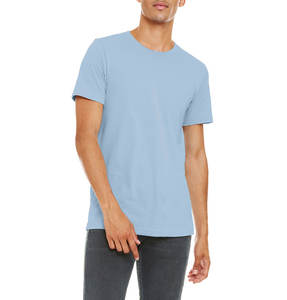 Bella + toile unisexe Tri-Blend T-Shirt en gros Logo personnalisé 100% coton T-Shirt pour les hommes - Product Image 2