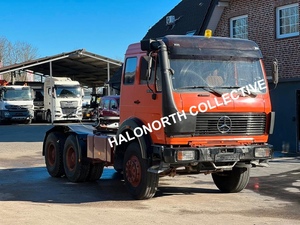 Camion tracteur Mercedes Benz 2636 6x4 d'occasion de 1989, camion benne à chargement lourd, véhicule de transport de marchandises, camion poids lourd - Product Image 2