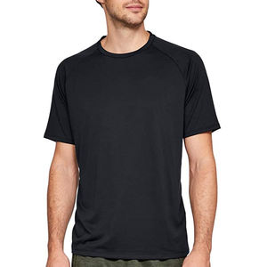 T-shirt décontracté à manches courtes pour hommes de haute qualité 100% coton et polyester Loose Street Style Factory Wholesale Rate - Product Image 5