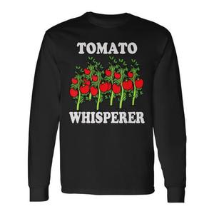 T-shirt à manches longues Tomato Whisperer, cadeau pour agriculteur de légumes et de jardinerie - Product Image 1