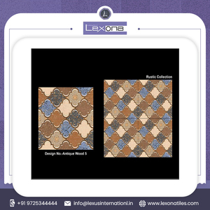 Nuevas baldosas rústicas 39,6X39,6 Cm disponibles en diferentes colores del fabricante indio - Product Image 6