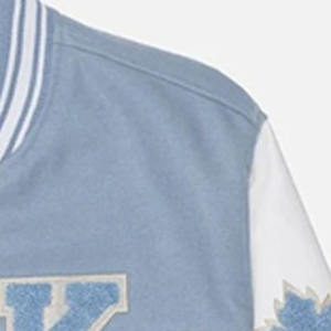 แจ็คเก็ตวาร์ซิตี้ขนแกะแท้คุณภาพสูง ป้องกันแบคทีเรีย สำหรับผู้ชายและผู้หญิง ทุกขนาด ทุกสี แบบใหม่ คอตั้ง - Product Image 4