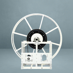 <b>Petrol</b> <b>Service</b> <b>Equipment</b> Vietnam OEM ODM 12V 500W 2 Inch Design Natural Aluminum Single Wrap Hose Reel with 1 Year Warranty - Product Image 1