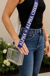 Handmade Glass Beaded Adjustable Chevron Purse <b>Strap</b> <b>Replacement</b> with Customizable Color & Shape-Model Ms-wc-001-MS Handicraft - Product Image 4