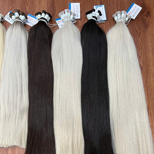 Cabello a granel de alta calidad Cabello virgen vietnamita Grado recto Tejidos Extensiones de cabello humano a granel - Product Image 1