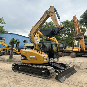 รถขุดไฮดรอลิกรถขุดตีนตะขาบขนาดเล็ก CAT308C หนอนผีเสื้อใช้แล้ว - Product Image 3