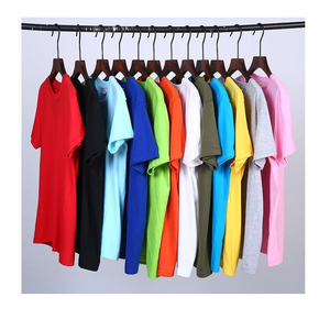 T-shirts pour hommes en coton 100% écologiques, anti-froissement, de gros, poids lourd, taille plus, respirants, confortables, manches courtes - Product Image 4