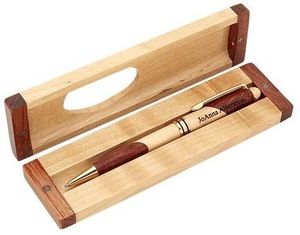 PRINTING HANDMADE BAMBOO High Quality Luxury Gift <b>Pen</b> Set Customize <b>Engraved</b> Logo Wooden <b>Pen</b> With Wooden Box - Product Image 4