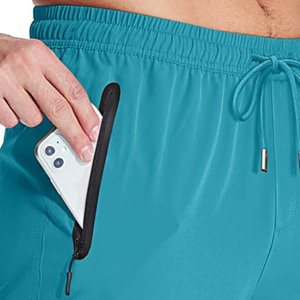 Pantalons de survêtement avec taille élastique, coupe-vent, en coton éponge, pantalon de jogging pour homme, couleur unie, pantalon de survêtement, poche tricotée, pantalon pour homme - Product Image 2