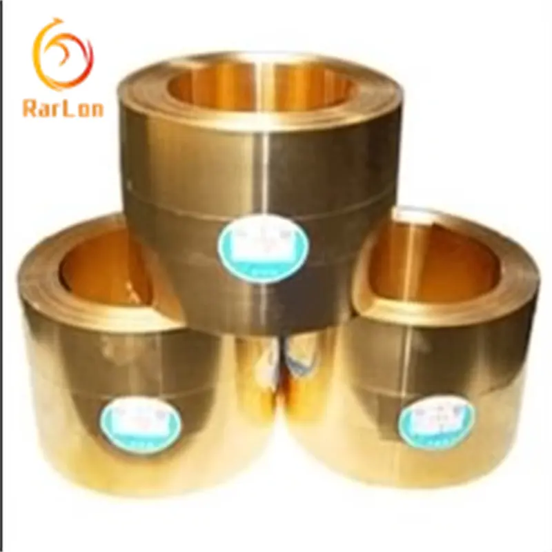 200mm Thickness Rolled brass strip coil Strip Brass Copper coil