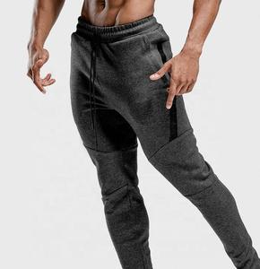 Pantalon de jogging athlétique de gymnastique taille moyenne décontracté personnalisé pour hommes pantalon de survêtement d'entraînement respirant à séchage rapide - Product Image 1