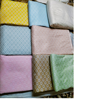 Tissus non tissés en viscose/polyester respirants à motif chevron, imitation brocart, sur mesure, pour la décoration intérieure, couleurs assorties, revente