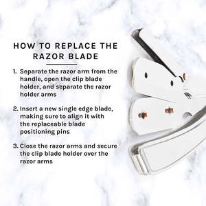 มีดโกนขอบตรงสำหรับร้านตัดผมมืออาชีพทำจากสแตนเลสมีดโกนสำหรับร้านเสริมสวยพร้อมบรรจุภัณฑ์แบบกำหนดเอง - Product Image 5