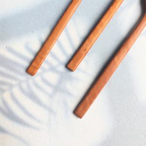 ผู้ผลิตช้อนไม้ลำไยธรรมชาติช้อนไม้แบบกำหนดเองครัวงานฝีมือคุณภาพสูง23ซม. จากเวียดนาม - Product Image 6