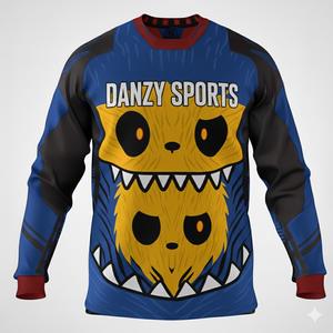 Maillot de paintball personnalisé pour homme - Coton de haute qualité, élasthanne, polyester, maille douce, respirante, séchage rapide, absorption de l'humidité, entièrement - Product Image 3