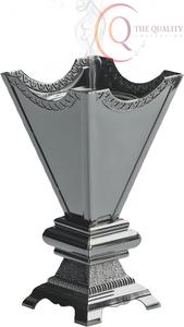 Exquisito Quemador de Incienso Mubkhar de Latón, Jarra de Bakhoor Dorada de Lujo Árabe para Salón de Yoga, Disponible en Diseño Personalizado para Todas las Temporadas - Product Image 2