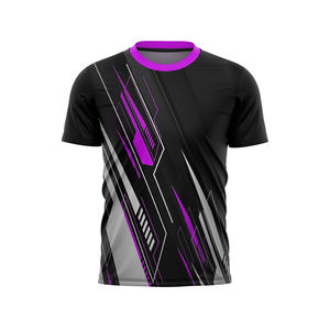 เสื้อยืดคอกลมพิมพ์ซับลิเมชันสำหรับผู้ชายเสื้อยืดพิมพ์ลาย100% โลโก้ของผู้ชายมาใหม่ - Product Image 3