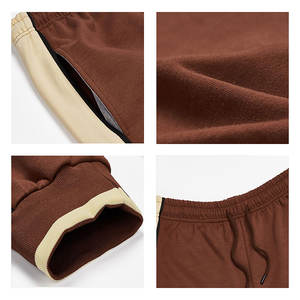 Chándal de poliéster para hombre, chándal personalizado, conjunto de Jogger, Etiqueta Privada, chándal en blanco, chándal para correr, conjunto de pantalones de chándal y sudadera con capucha para hombre - Product Image 6